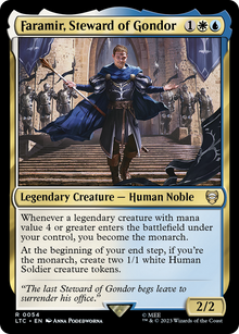 Faramir, Steward of Gondor⁣ - Commander: The Lord of the Rings: Tales of Middle-earth⁣ (Rare)⁣ [54]