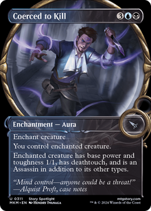 Coerced to Kill (Showcase) (MKM-311) - Murders at Karlov Manor: (Showcase)