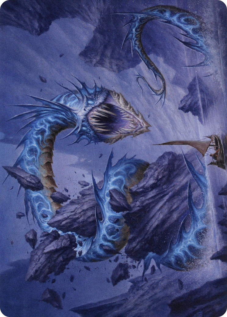 Biolume Serpent // Biolume Serpent (AVOW-020) - Crimson Vow Art Series (Borderless) Foil