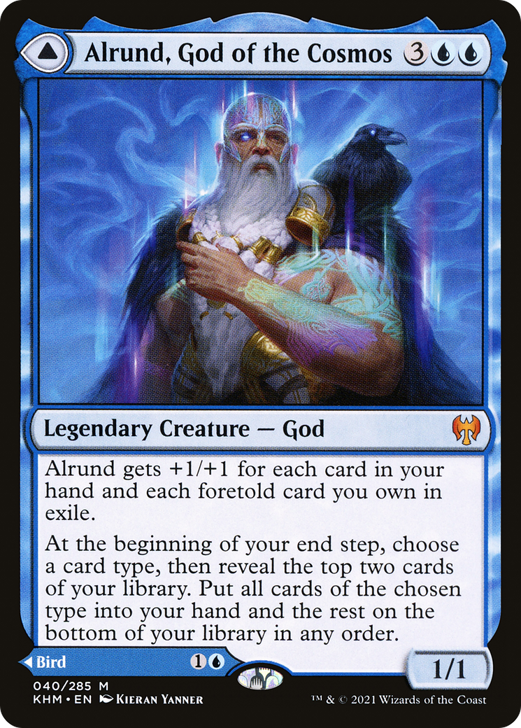 Alrund, God of the Cosmos (KHM-040) - Kaldheim Foil