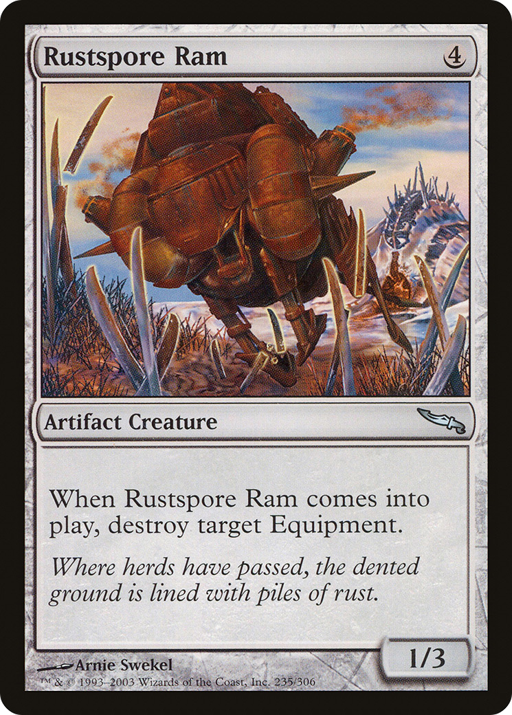 Rustspore Ram (MRD-235) - Mirrodin