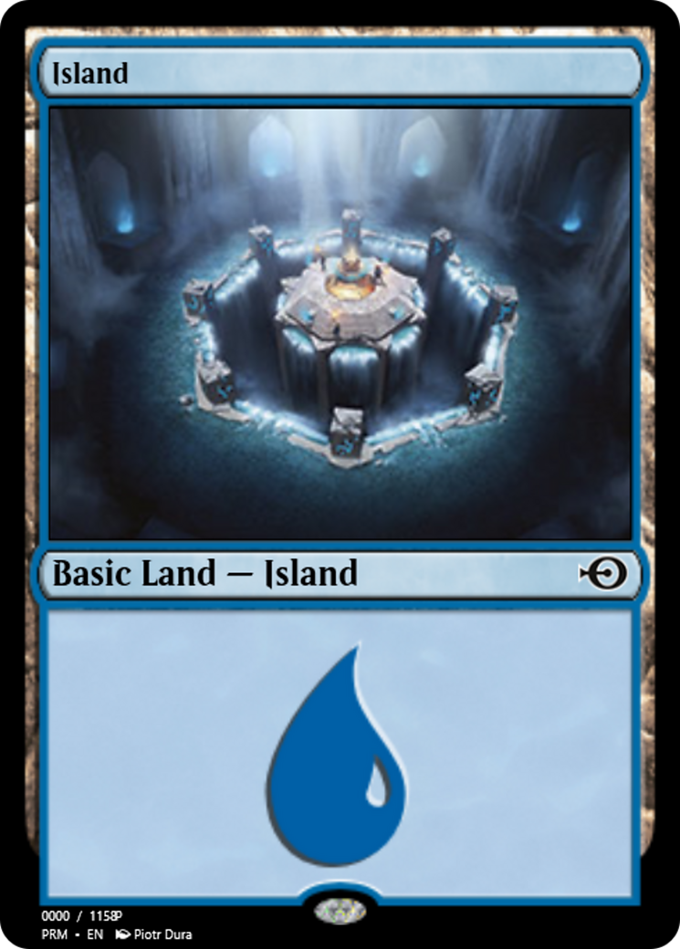Island (PRM-81848) - Magic Online Promos Foil
