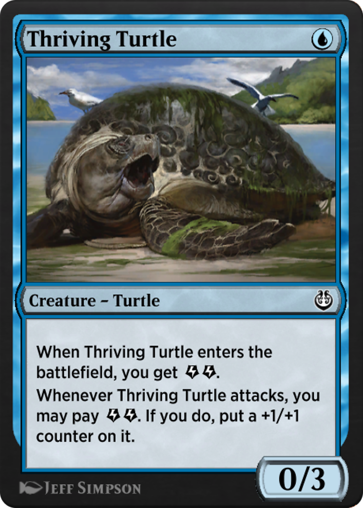 Thriving Turtle (KLR-069) - Kaladesh Remastered