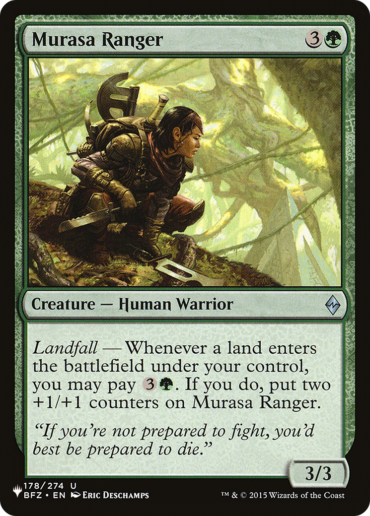 Murasa Ranger (LIST-178/274) - The List