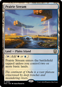 Prairie Stream⁣ - Commander: Modern Horizons 3⁣ (Rare)⁣ [365]