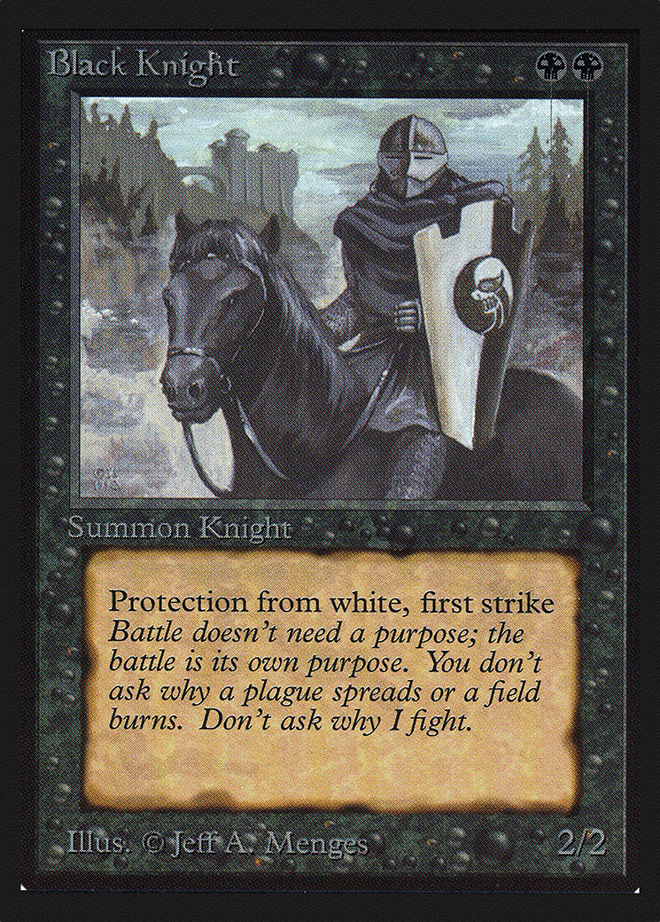 Black Knight (IE) (IED-095) - Intl. Collectors' Edition