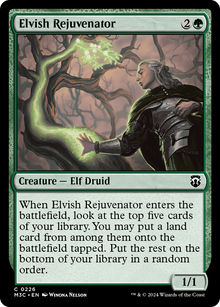 Elvish Rejuvenator⁣ - Commander: Modern Horizons 3⁣ (Common)⁣ [226]