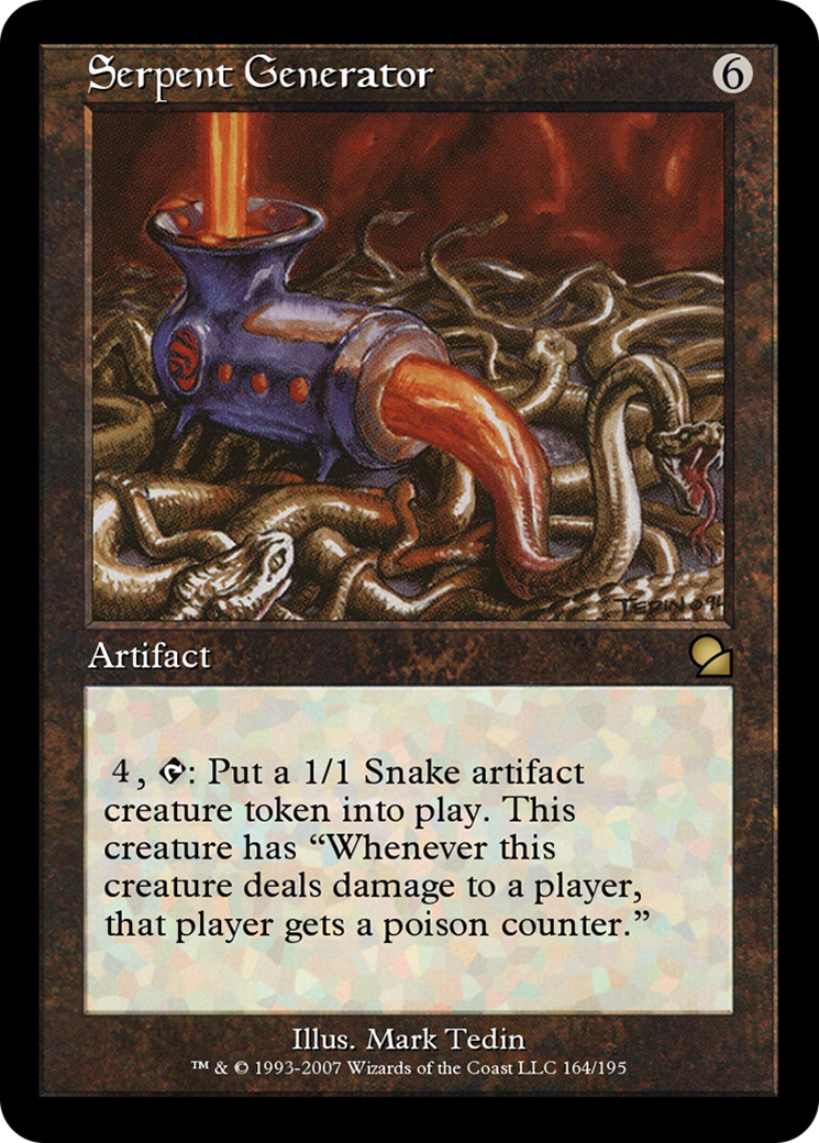 Serpent Generator (ME1-164) - Masters Edition Foil