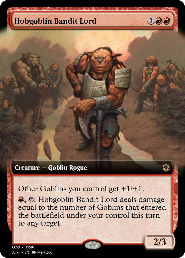 Hobgoblin Bandit Lord (PRM-92734) - Magic Online Promos