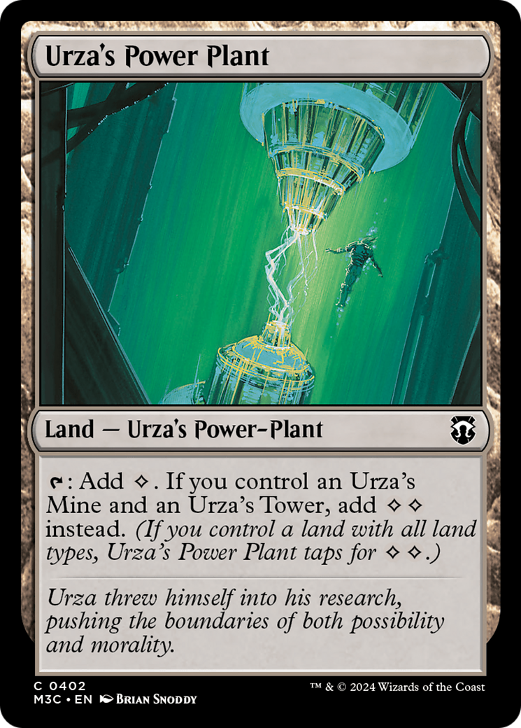 Urza's Power Plant⁣ - Commander: Modern Horizons 3⁣ (Common)⁣ [402]