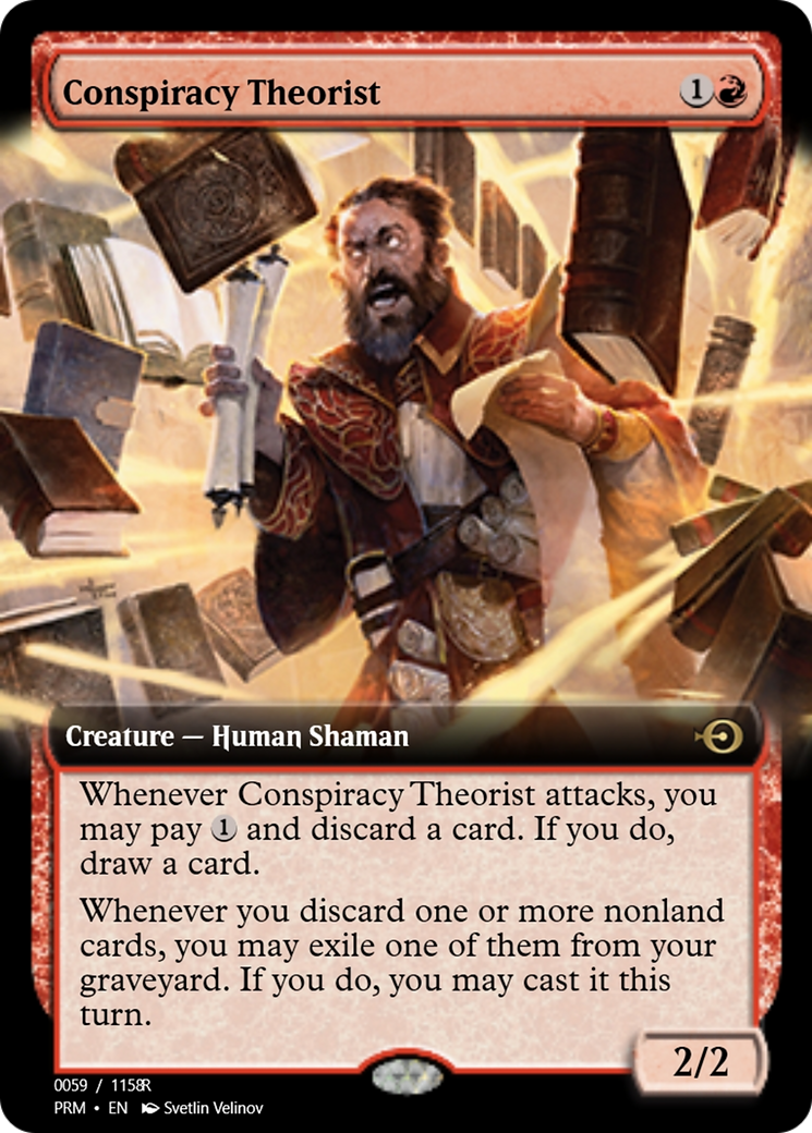 Conspiracy Theorist (PRM-90090) - Magic Online Promos