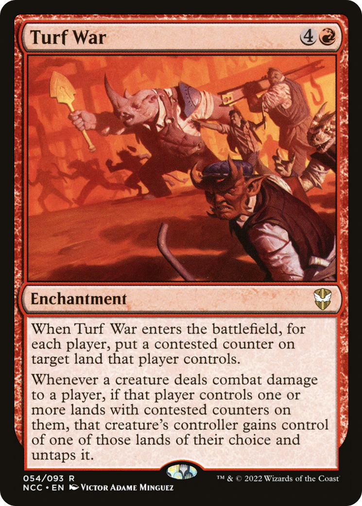 Turf War⁣ - Commander: Streets of New Capenna⁣ (Rare)⁣ [54]