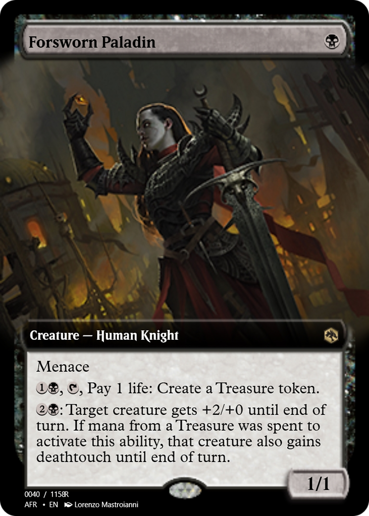 Forsworn Paladin (PRM-92696) - Magic Online Promos