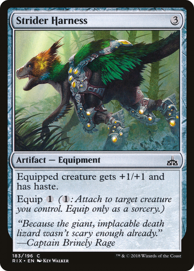 Strider Harness (RIX-183) - Rivals of Ixalan