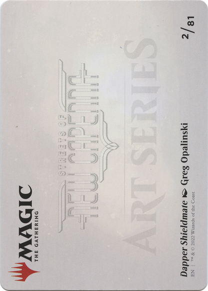 Dapper Shieldmate // Dapper Shieldmate (ASNC-002) - New Capenna Art Series (Borderless)