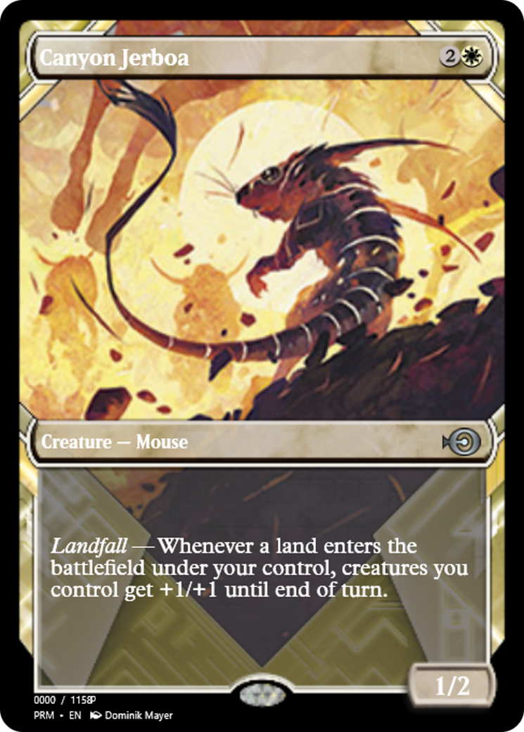 Canyon Jerboa (PRM-83702) - Magic Online Promos Foil