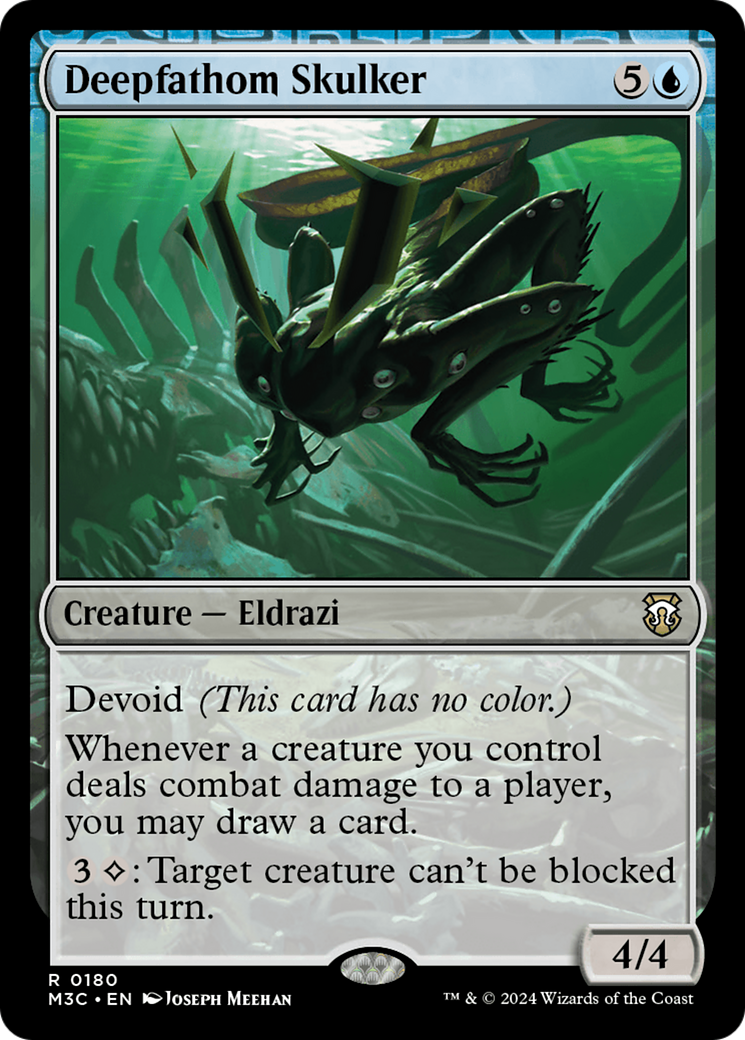 Deepfathom Skulker⁣ - Commander: Modern Horizons 3⁣ (Rare)⁣ [180]