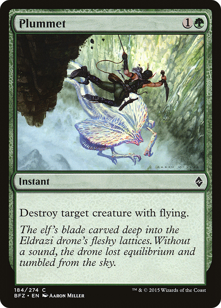 Plummet (BFZ-184) - Battle for Zendikar