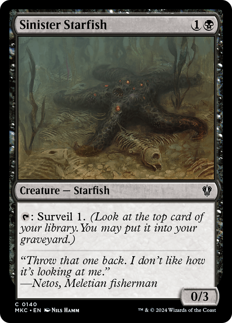 Sinister Starfish⁣ - Commander: Murders at Karlov Manor⁣ (Common)⁣ [140]