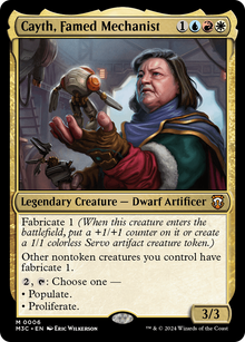 Cayth, Famed Mechanist⁣ - Commander: Modern Horizons 3⁣ (Mythic)⁣ [6]
