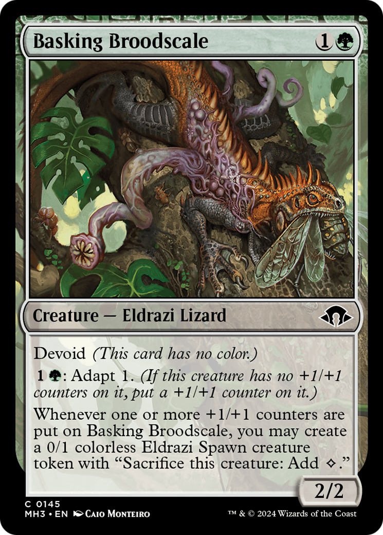Basking Broodscale⁣ - Modern Horizons 3⁣ (Common)⁣ [145]