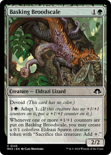 Basking Broodscale⁣ - Modern Horizons 3⁣ (Common)⁣ [145]