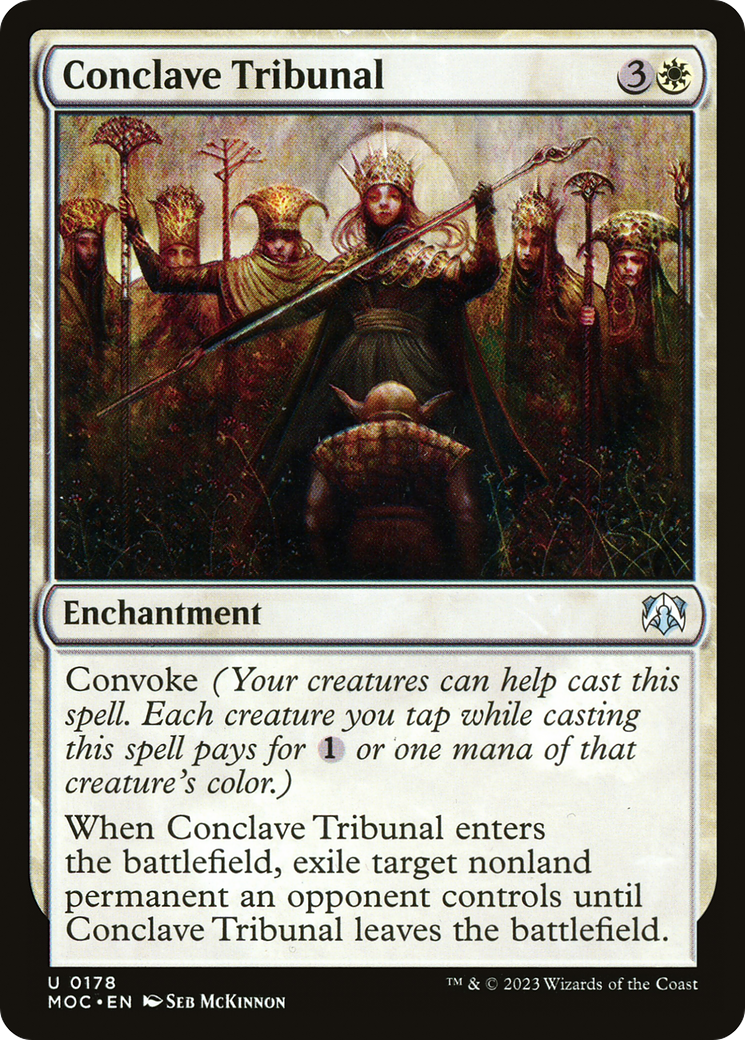 Conclave Tribunal⁣ - Commander: March of the Machine⁣ (Uncommon)⁣ [178]