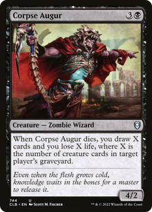 Corpse Augur⁣ - Commander Legends: Battle for Baldur's Gate: Extras⁣ (Uncommon)⁣ [744]