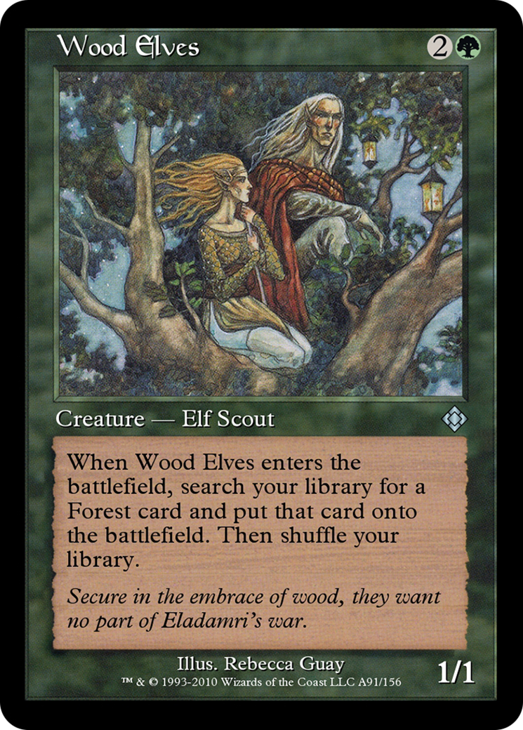Wood Elves (TD0-A91) - Magic Online Theme Decks