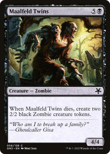 Maalfeld Twins⁣ - Game Night: Free For All⁣ (Common)⁣ [56]