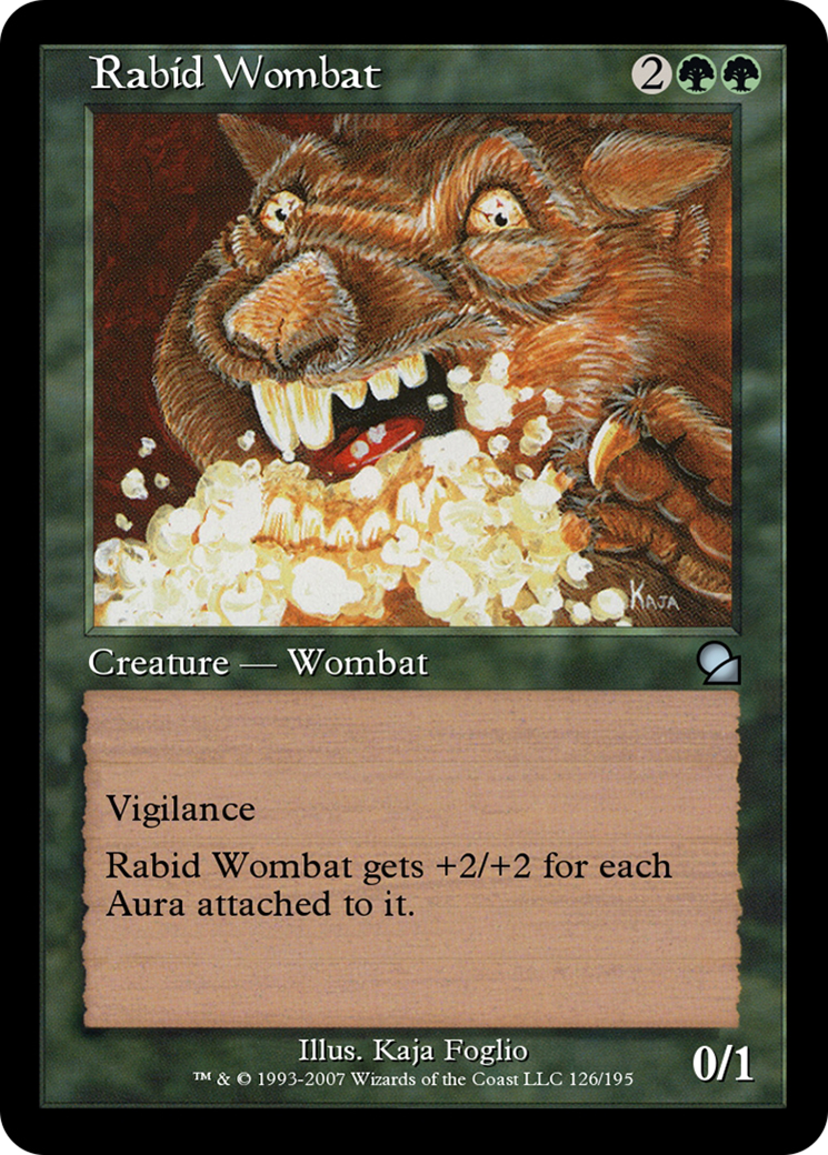 Rabid Wombat (ME1-126) - Masters Edition