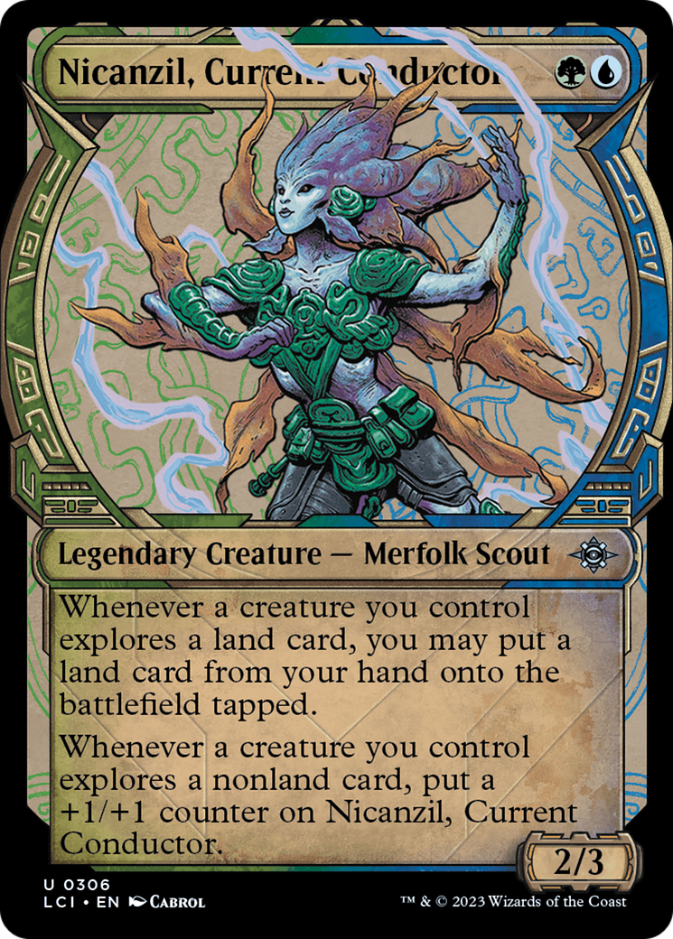 Nicanzil, Current Conductor⁣ - The Lost Caverns of Ixalan: Extras⁣ (Uncommon)⁣ [306]