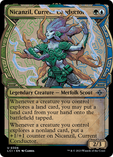 Nicanzil, Current Conductor⁣ - The Lost Caverns of Ixalan: Extras⁣ (Uncommon)⁣ [306]