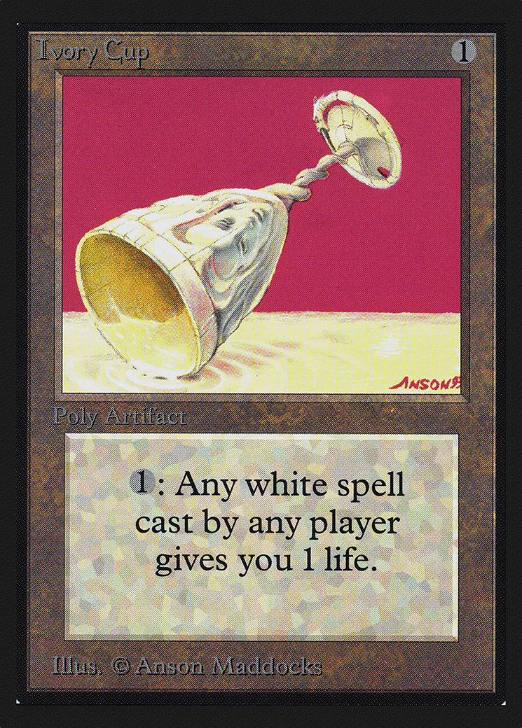 Ivory Cup (IE) (IED-252) - Intl. Collectors' Edition