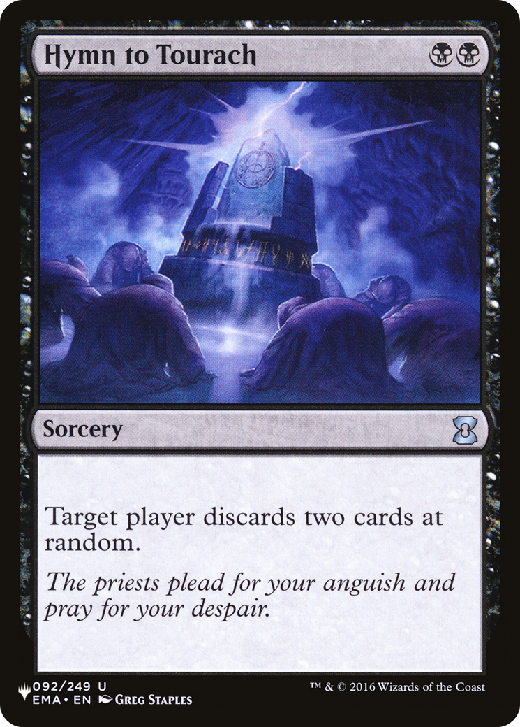 Hymn to Tourach (LIST-EMA-92) - The List