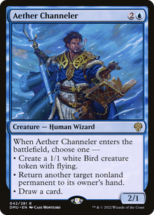 Aether Channeler (DMU-042) - Dominaria United Foil