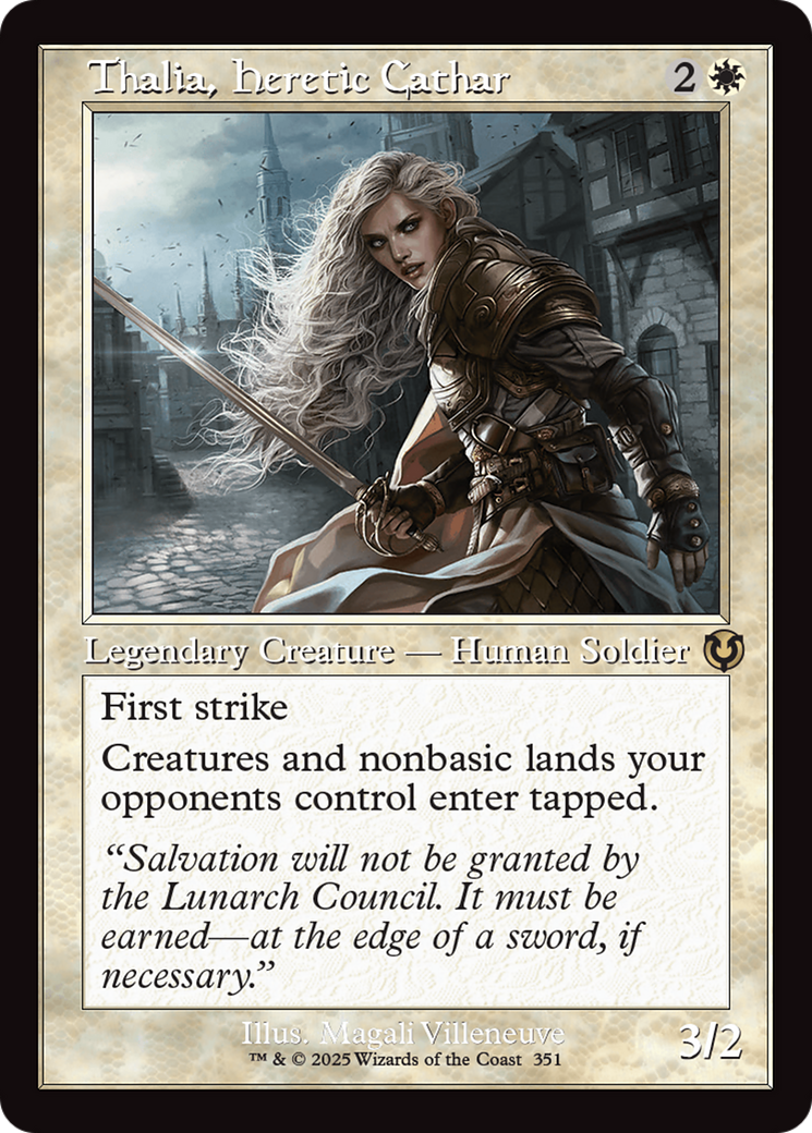 Thalia, Heretic Cathar (INR-351) - Innistrad Remastered