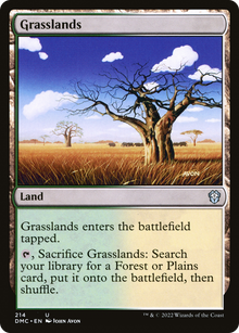 Grasslands⁣ - Commander: Dominaria United⁣ (Uncommon)⁣ [214]