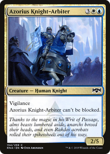 Azorius Knight-Arbiter (RNA-154) - Ravnica Allegiance Foil