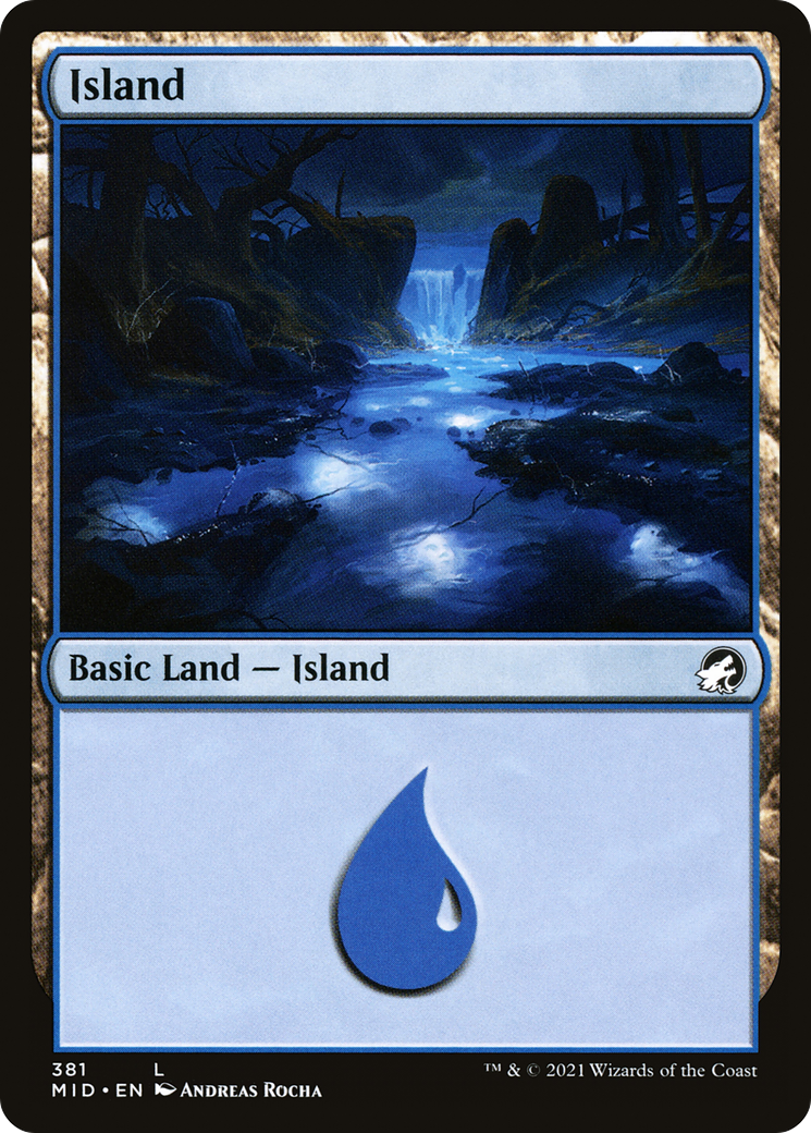 Island (381) (MID-381) - Innistrad: Midnight Hunt