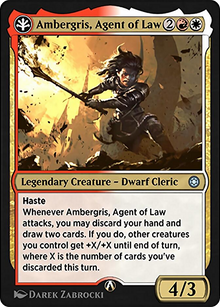 Ambergris, Agent of Law (HBG-12W) - Alchemy Horizons: Baldur's Gate