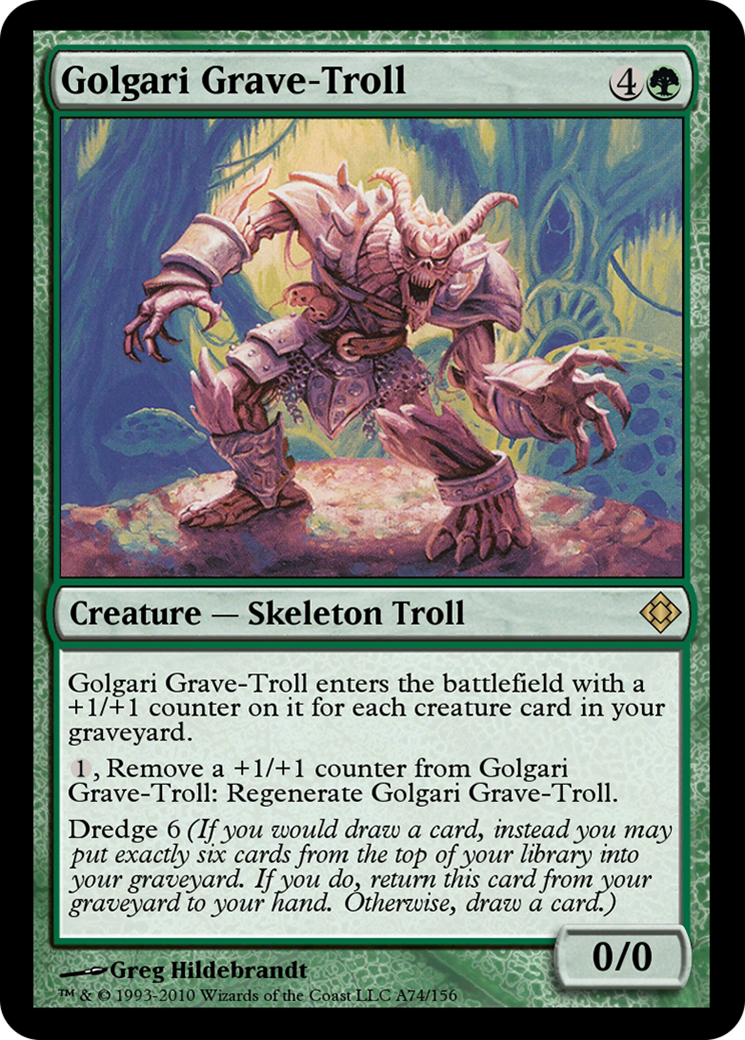 Golgari Grave-Troll (TD0-A74) - Magic Online Theme Decks