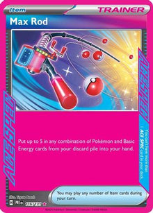 Max Rod 116/131  - Holofoil SV Prismatic Evolutions - ACE SPEC Rare