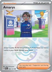 Amarys 093/131  - Holofoil SV Prismatic Evolutions - Common