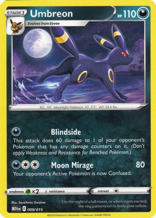 Umbreon 009  McDonalds Promos 2024 - Promo