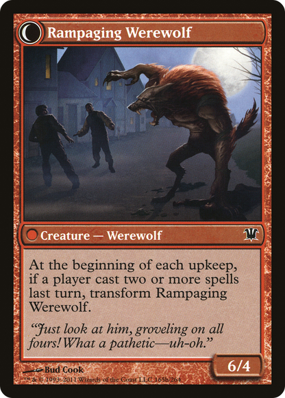 Tormented Pariah (ISD-165) - Innistrad: (Double Faced Transform) Foil