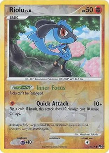 Riolu (Cracked Ice Holo) 016  - Holofoil Miscellaneous Cards & Products - Common