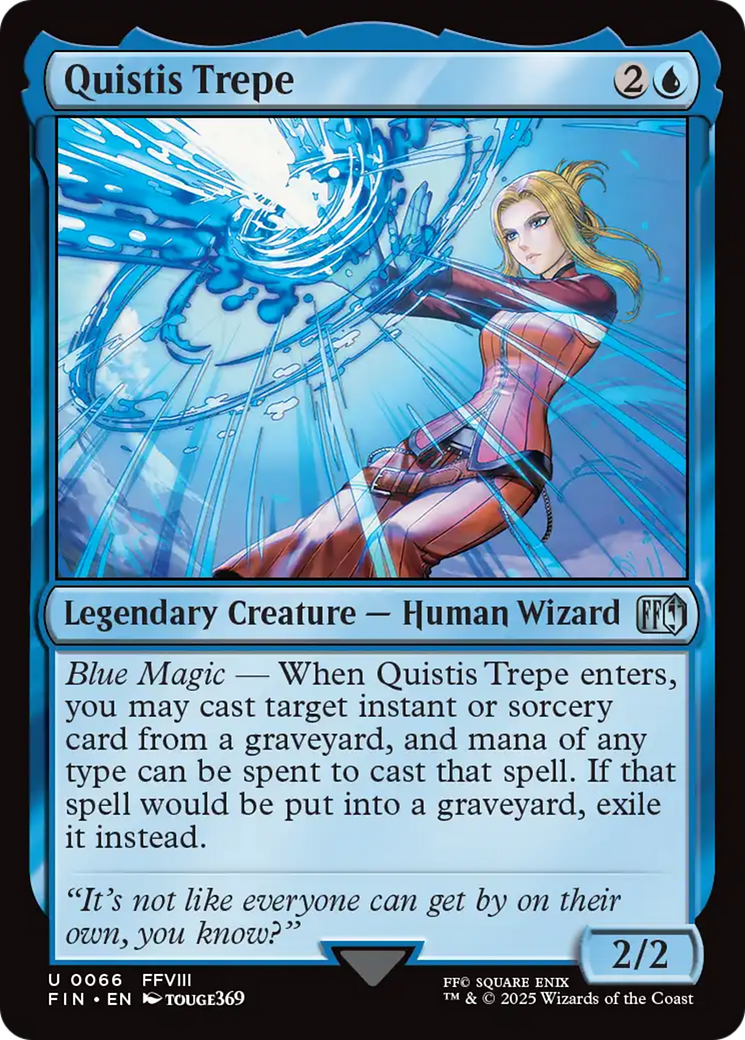 Quistis Trepe (FIN-066) - FINAL FANTASY Foil