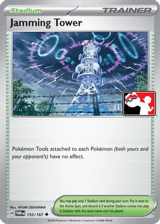 Jamming Tower 153/167  Prize Pack Series Cards - Uncommon
