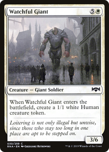 Watchful Giant (RNA-030) - Ravnica Allegiance